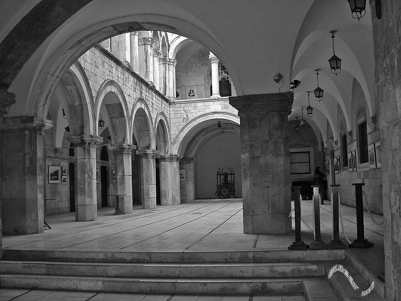 ATRIJ, palača Sponza u Dubrovniku